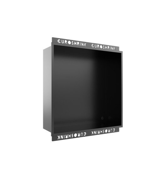 Įmontuojama niša Euroniche HC, Juoda, 1 vnt.