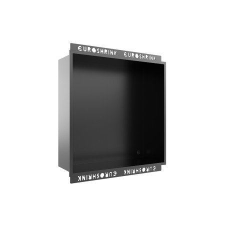 Įmontuojama niša Euroniche HC, Juoda, 1 vnt.