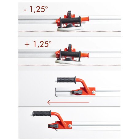 Pritraukimo sistema EASY-MOVE MK4, vakuuminiai pritraukėjai