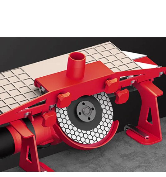 Pjovimo įrenginys Shijing, 45 laispniu kampui pjauti (be kampinio šlifuoklio)