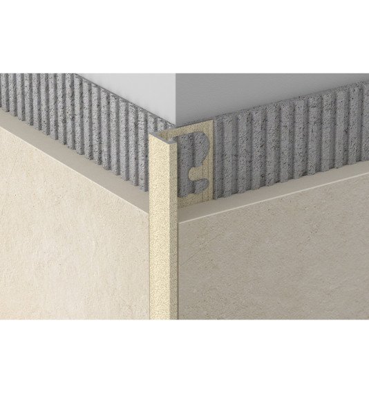 Profilis, aliuminis anoduotas, Stone Sand, h 12.5 mm, L 2,7 m