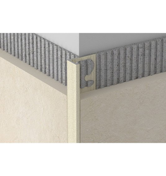 Profilis, aliuminis anoduotas, Stone Greyvory, h 10 mm, L 2,7 m