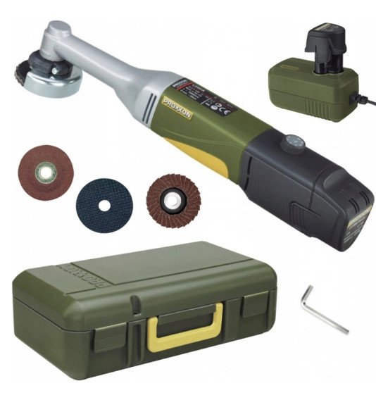 Akumuliatorinis kampinis šlifuoklis PROXXON LHW/A