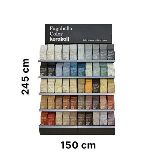 Fugabella Color, stendas cementiniam glaistui, 1 kompl. (be glaisto)