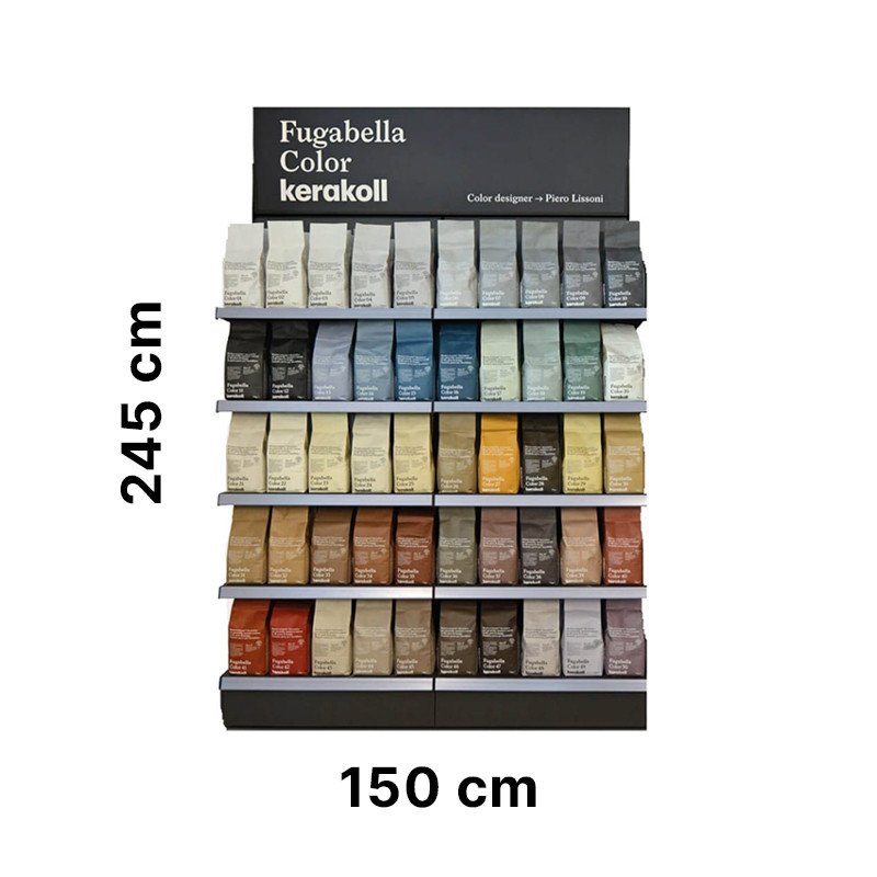 Fugabella Color, stendas cementiniam glaistui, 1 kompl. (be glaisto)