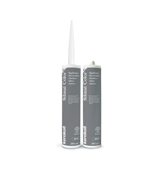 Silmat Color KK 08 - 290 ml matinis silikoninis hermetikas antipelėsinis