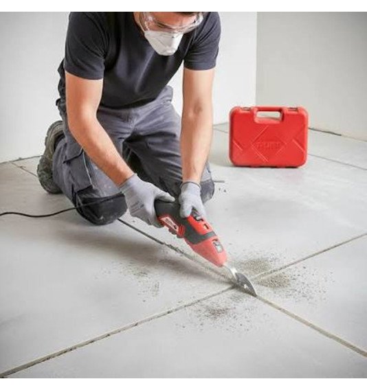 Elektrinis gremžtukas plytelių tarpų valymui RUBI RUBISCRAPER-250